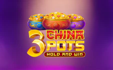 3 China Pots